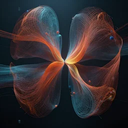 hyperrealistic depiction of doublet complex potential flow, by thomas eakes & xiang duan & mike judge, perfect symmetry, dim volumetric lighting, photorealistic, 8 k octane beautifully detailed render, post - processing, extremely hyper - detailed, intricate, epic composition, lifelike attributes, cinematic lighting, masterpiece, trending on artstation, very very detailed, stunning,