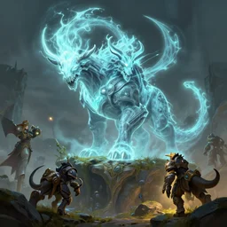 mount epic kodos screenshot world of warcraft mounts worldboss bioluminecant light concept sketch art and by feng zhu alena aenami artworks in 4 k beeple, by thomas kinkade heartstone overwatch blizzard 3 d rtx hdr