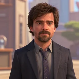 peter dinklage as a pixar character