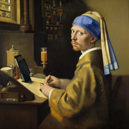 an episode of jeopardy, painted by jan van eyck
