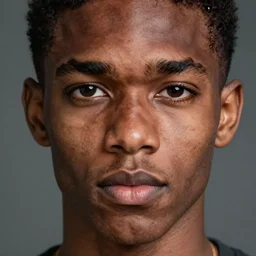 portrait of handsome black young male, high detail, cleary see face, detailed eyes, by gaston bussiere, bayard wu, greg rutkowski, auguste bourotte, odd nerdrum, maxim verehin, dan dos santos, masterpiece, sharp focus, cinematic lightning