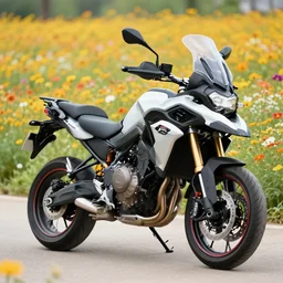 f850gs on flower camp