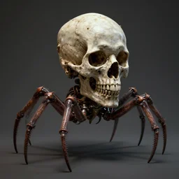 biomechanical dieselpunk skull with spider legs and tentacles 4 k unreal engine artstation cinematic mood lighting by emil melmoth h r giger brian froud gustave dore albrecht durer hieronymus bosch greg rutkowaki
