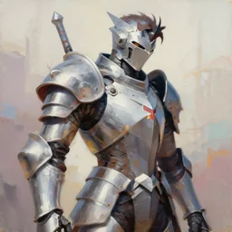 greg manchess portrait painting of partially armored pneuma from xenoblade 2 as overwatch character, medium shot, asymmetrical, profile picture, organic painting, sunny day, matte painting, bold shapes, hard edges, street art, trending on artstation, by huang guangjian and gil elvgren and sachin teng