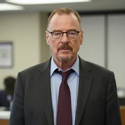 Walter White guest starring on the office