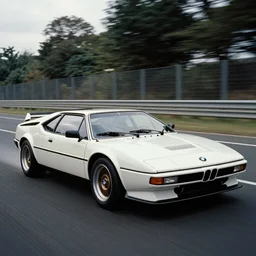 BMW M1 Stratos!!!!!!!!!!, movie still, speed, cinematic Eastman 5384 film