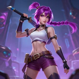 synthwave akali, league of legends