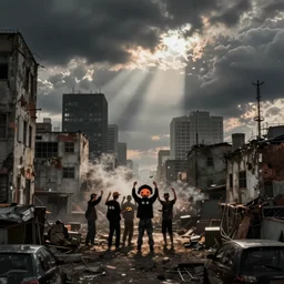 reddit moderator riot, city, grungy