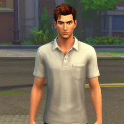 max payne in the sims 4