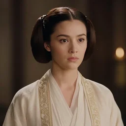 Evangeline Lily as Princess Leia