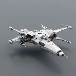 an x - wing designed by chris foss