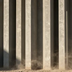 vertical pinstripes by ryoji ikeda, dust and scratches