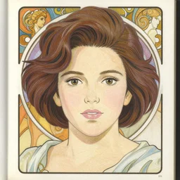 obese miley cyrus, finely illustrated face, highly detailed, colored pencil, studio ghibli, tankobon, in the style of ilya kuvshinov and krenz cushart and william - adolphe bouguereau and alphonse mucha