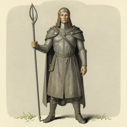 illustration of a knome by Rien Poortvliet in the style of Rien Poortvliet