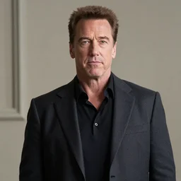 arnold schwarzenegger in the style of arcane