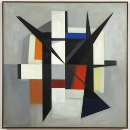 dream by kazimir malevitch symmetrical geometrical suprematism minimalism oil on glass