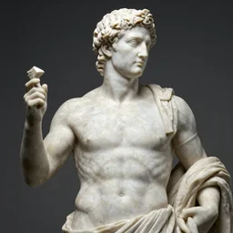 The Social Network (2010) starring a marble statue of julius ceaser
