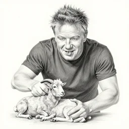 gordon ramsey salivating over lambs, gordon ramsey, by kati horna and mœbius, pencil sketch, storybook illustration victorian shoal bean juniper, by ruta kenny and vincent di fate, black velvet