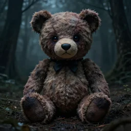 Teddy bear abomination, haunting, nightmare fuel