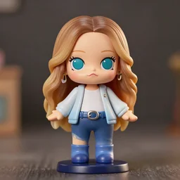 Mariah Carey in the style of an Amiibo