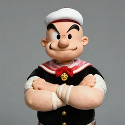 portrait photo still of real life popeye, 8 k, 8 5 mm f 1. 8