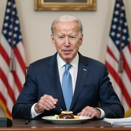 Joe Biden is hungry.