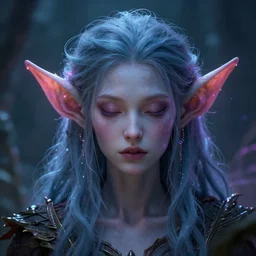 magical spirit closes ears, fantasy, style artstation, style greg rutkowsk, octane render, unreal engine 6, epic game graphics, fantasy, ciberpunk, conceptual art, ray tracing