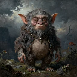 what art painted by a gremlin would look like