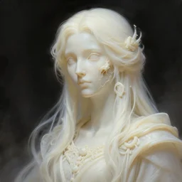 stunning summer god of ghost portrait, translucent, ivory, putrid, fantasy, intricate, elegant, highly detailed, digital painting, artstation, concept art, smooth, sharp focus, illustration, art by afshar petros and krenz cushart and artem demura and tony sandoval