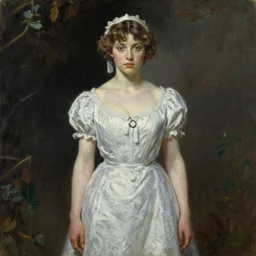 The Fair Lady from Dark Souls, oil on canvas, by Norman Rockwell