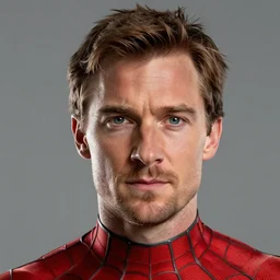 tobey maguire spider - man. hyper realistic face, uhd, detailed nikon d 8 5 0. sigma 8 5 mm f 1. 4 dg hsm a. aperture f / 3. 5. shutter speed 1 / 6 0. iso 1 6 0 0