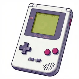 epic illustration a nintendo gameboy by Paul Lehr, detailed,  screen print