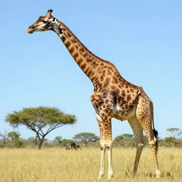 a tyrannosaurus giraffe