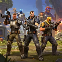 a combination of fallout 4 and team fortress 2