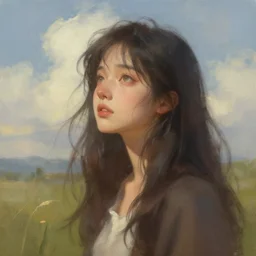 the beautiful is far away in vain and far away, senselessly cruel, digital painting