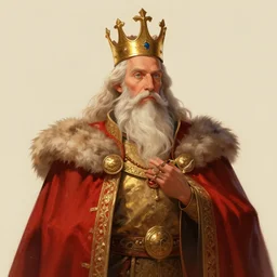 hail the king, trending on artstation