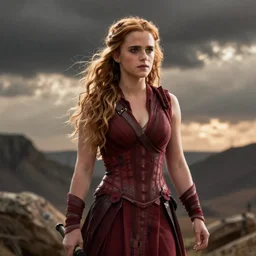 photography emma watson as red sonja cinematic