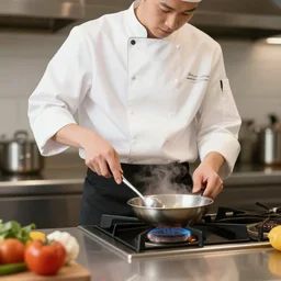 chef cooking in the kitchen