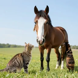 horse as cat as horse