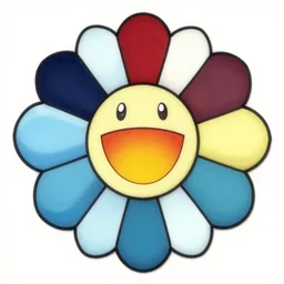 magic ritual art by takashi murakami detailed