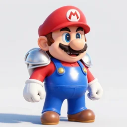 mario ( from super mario sunshine ) wearing the berserker armor ( from berserk ), manga, masterpiece, 8 k, 4 k, art by kentaro miura