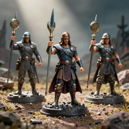osrs runescape characters as warhammer tabletop figurines