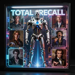 total recall ( 1 9 9 0 ) artifacts, holographic case display, terminator tech, ultrarealistic, futuristic, dramatic lighting, electrical details, lasers high details, 4 k, 8 k, best, accurate, trending on artstation, photorealism, digital painting, style of peter mohrbacher, vitaly bulgarov, caravaggio, hajime sorayama, dali, boris vallejo