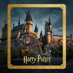 Harry Potter, magic card HD photo