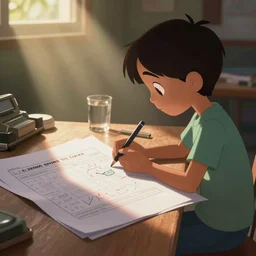 daria getting test results and saying that sucked, still animation cell from the daria tv show by bill peckmann