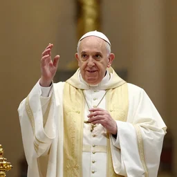 pope francis preaching from the necronomicon
