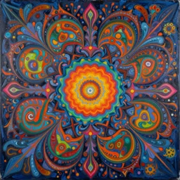a powerful psychedelic painting by alex grey