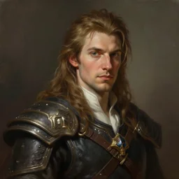 portrait of a male, pretty, beautiful, dnd character art portrait, matte fantasy painting, deviantart artstation, by peter lely and anton van dyck, cinematic