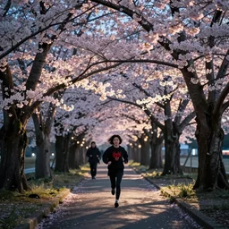 🇯🇵👺♀🏃♀🌸🌸🌸 sakura lights. by satoshi!!! kon!!!, ilya repin, lena aenami, shinji kimura