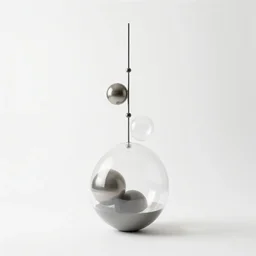 a vacuum designed by isamu noguchi, studio photograph, white background